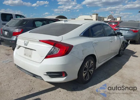 2017 Honda Civic Ex-L из США, поврежденный, VIN 19XFC1F78HE209789
